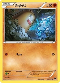 Diglett (36) - XY - Fates Collide (FCO)