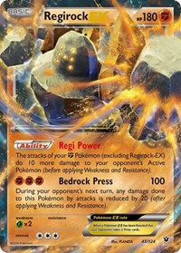 Regirock EX (43) - XY - Fates Collide (FCO)