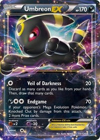 Umbreon EX (55) - XY - Fates Collide (FCO)