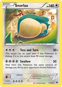 Snorlax (77) - XY - Fates Collide (FCO)