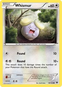 Whismur (80) - XY - Fates Collide (FCO)