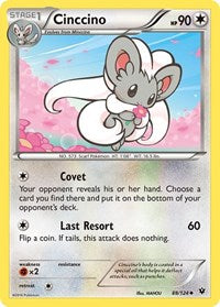 Cinccino (88) - XY - Fates Collide (FCO)
