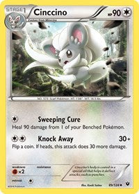 Cinccino (89) - XY - Fates Collide (FCO)