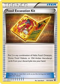 Fossil Excavation Kit (101) - XY - Fates Collide (FCO)