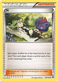 N Supporter (105) - XY - Fates Collide (FCO)