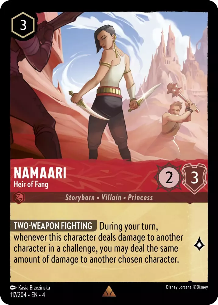 Namaari - Heir of Fang - [Foil] Ursula's Return (4)