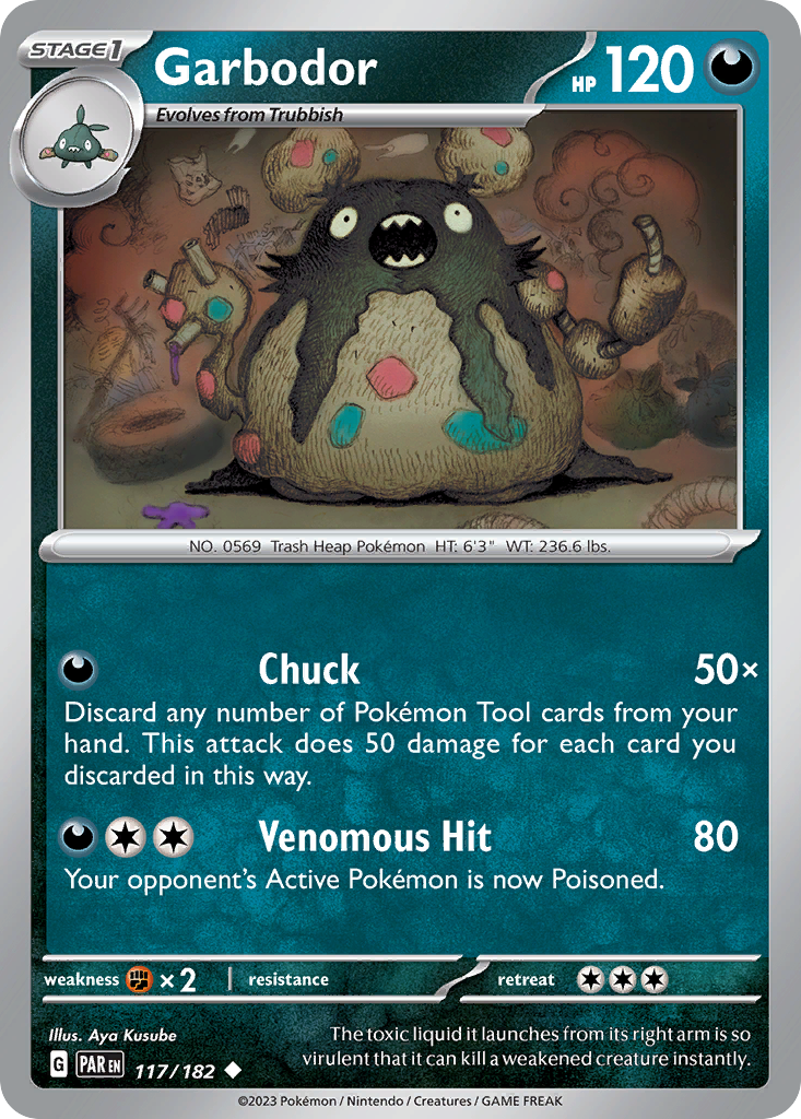 Garbodor (117/182) - Paradox Rift (PAR)