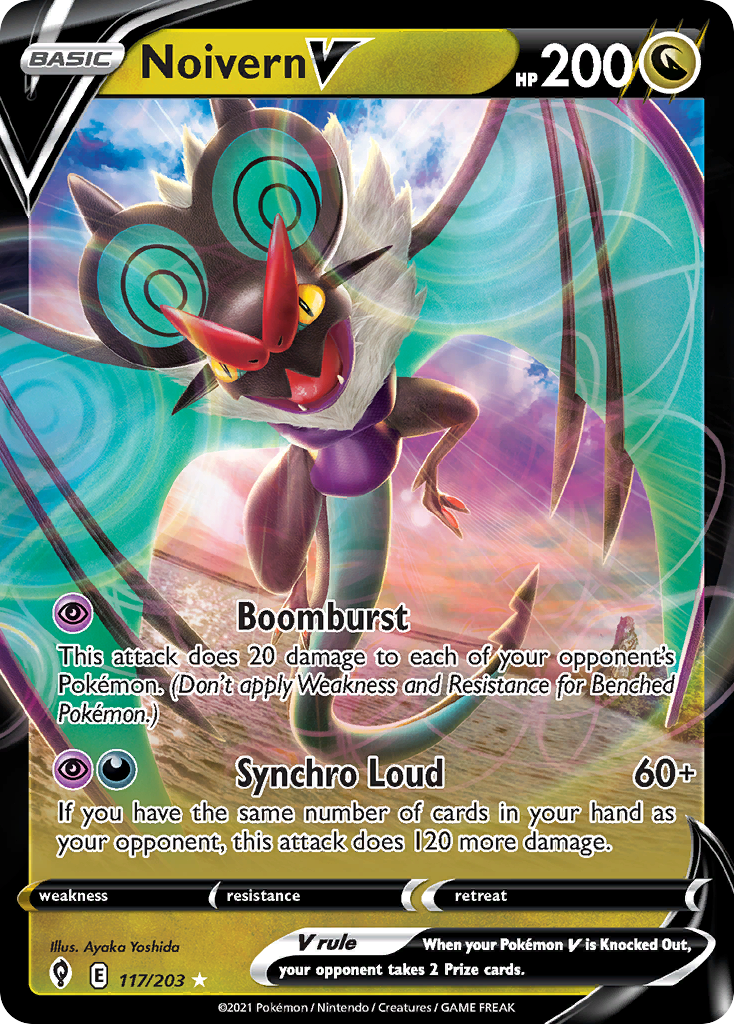 Noivern V (117/203) - [Holo Foil] Evolving Skies (EVS)