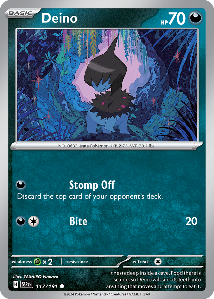 Deino (117/191) - Surging Sparks (SSP)