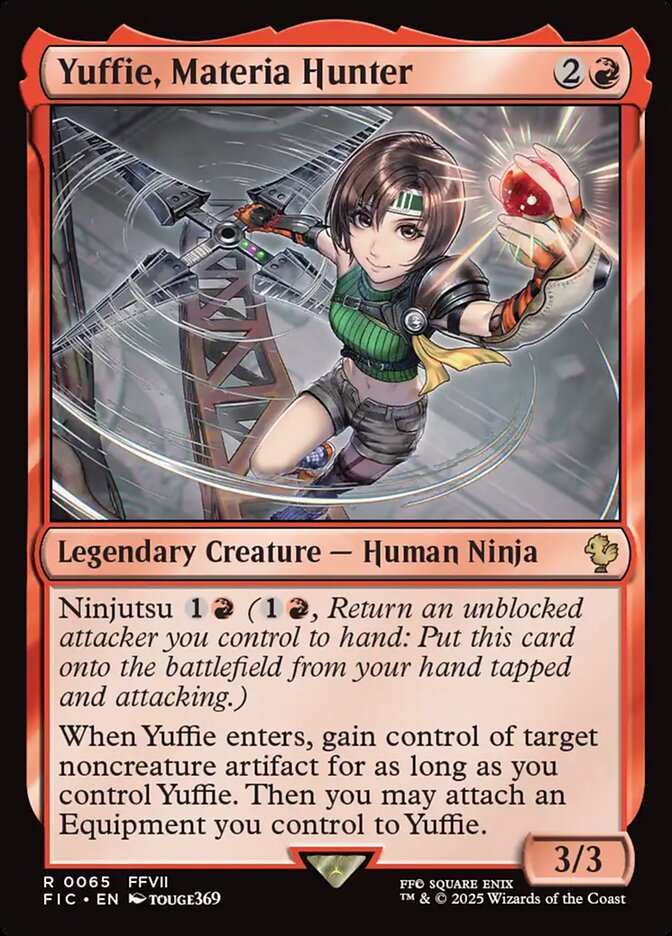 Yuffie, Materia Hunter (65) - Final Fantasy Commander (FIC)