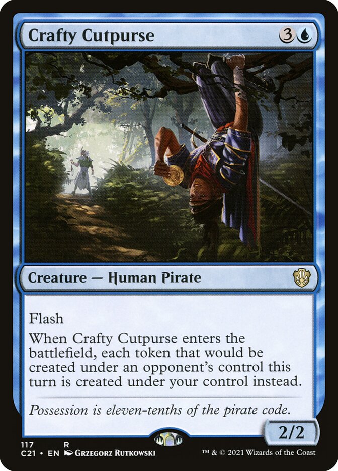 Crafty Cutpurse (117) - Commander 2021 (C21)