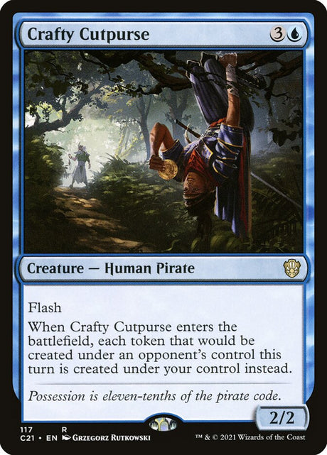 Crafty Cutpurse (117) - Commander 2021 (C21)