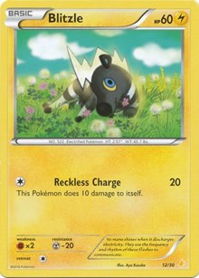 Blitzle (12) (12) - XY Trainer Kit: Pikachu Libre & Suicune (PR)