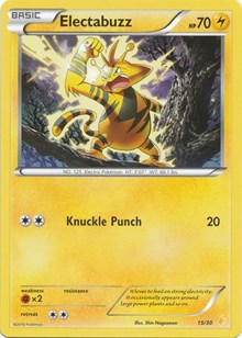 Electabuzz (23) (23) - XY Trainer Kit: Pikachu Libre & Suicune (PR)