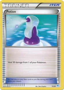 Potion (15 - Suicune Deck) (15) - XY Trainer Kit: Pikachu Libre & Suicune (PR)