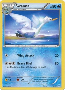 Swanna (27) (27) - XY Trainer Kit: Pikachu Libre & Suicune (PR)