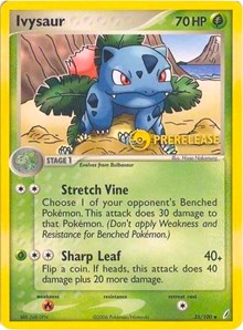 Ivysaur - 35/100 (Prerelease) (35) - Nintendo Promos (PR)