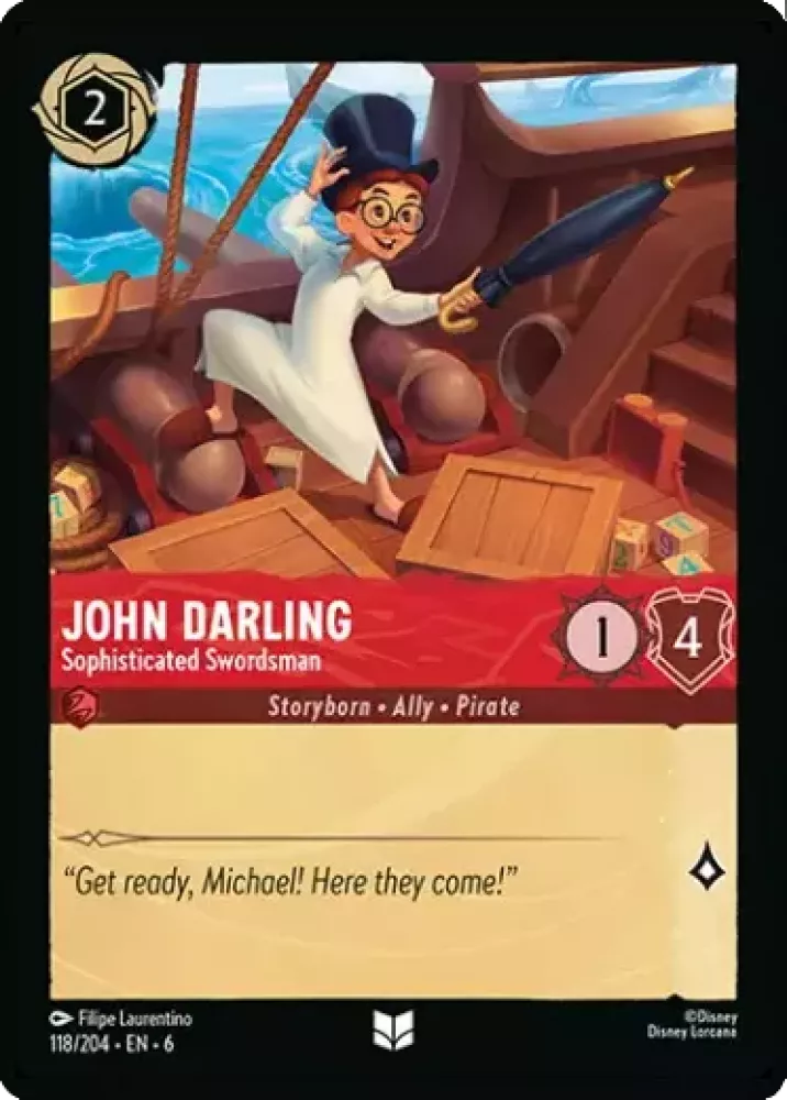 John Darling - Sophisticated Swordsman - [Foil] Azurite Sea (6)