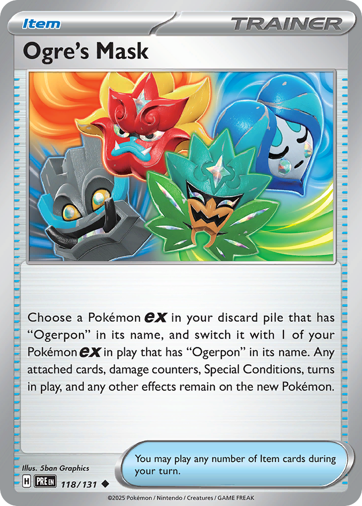 Ogre's Mask (118/131) - Prismatic Evolutions (PRE)