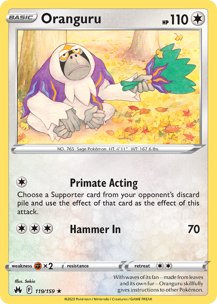 Oranguru (119/159) - Crown Zenith (CRZ)