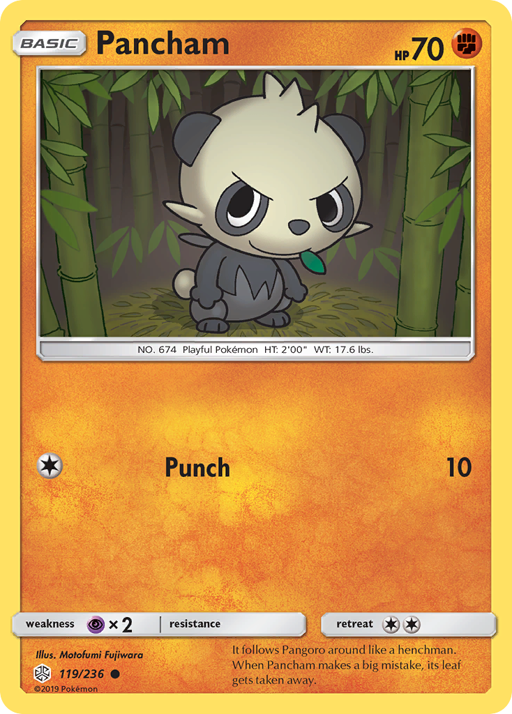 Pancham (119/236) - [Reverse Holo] Cosmic Eclipse (CEC)