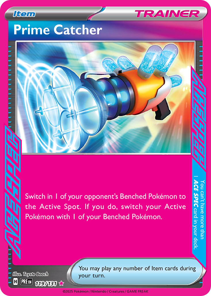 Prime Catcher (119/131) - [ACE SPEC] Prismatic Evolutions (PRE)