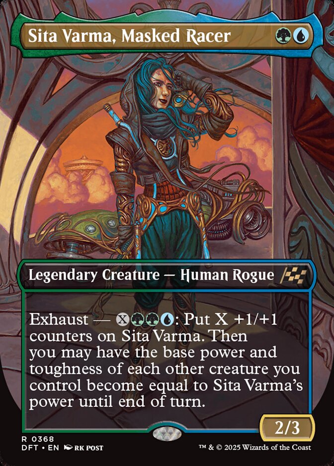 Sita Varma, Masked Racer - [Borderless] Aetherdrift (DFT)