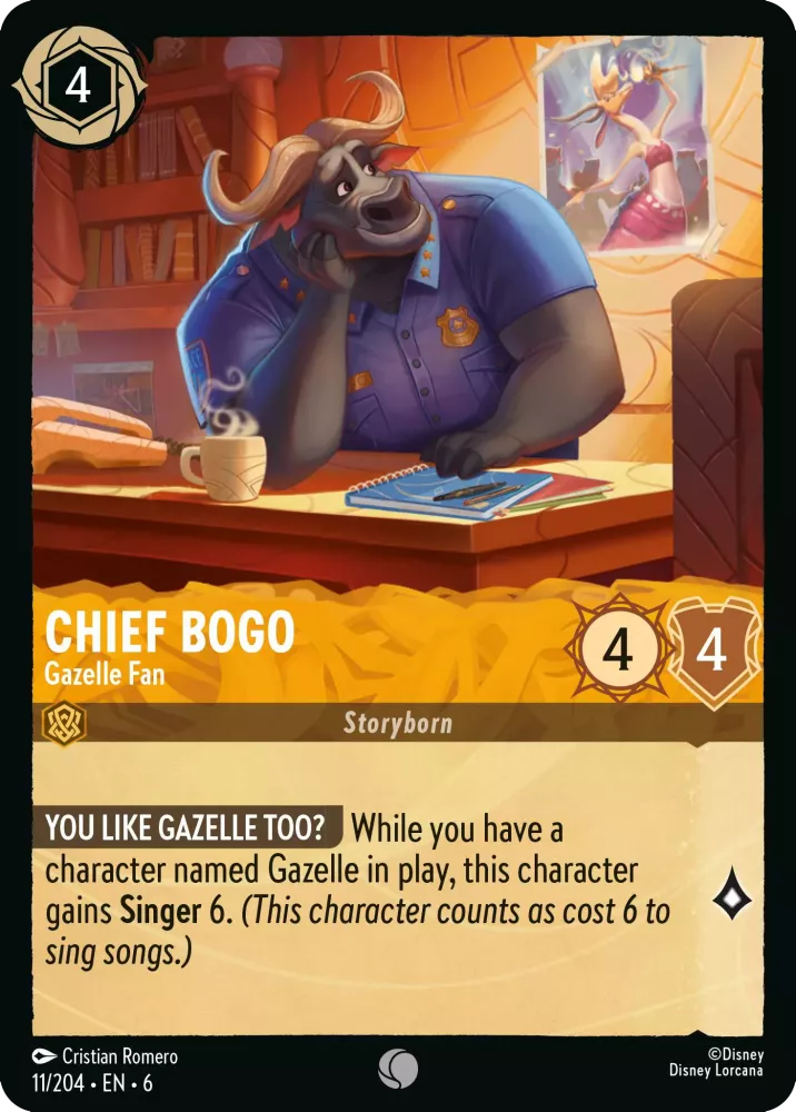 Chief Bogo - Gazelle Fan - Azurite Sea (6)