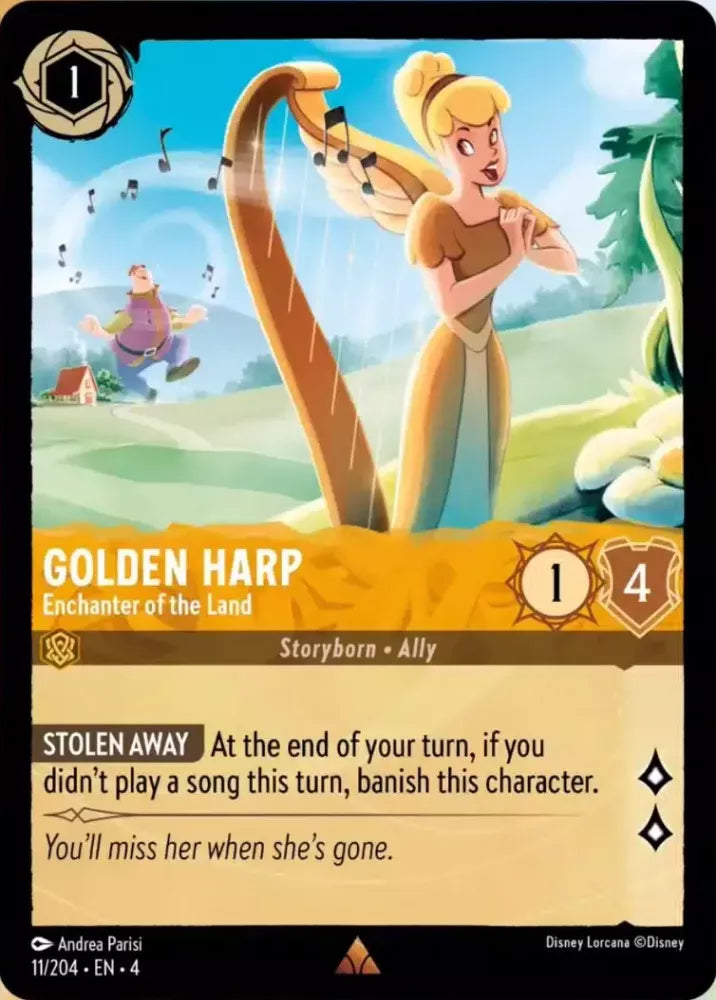 Golden Harp - Enchanter of the Land - [Foil] Ursula's Return (4)