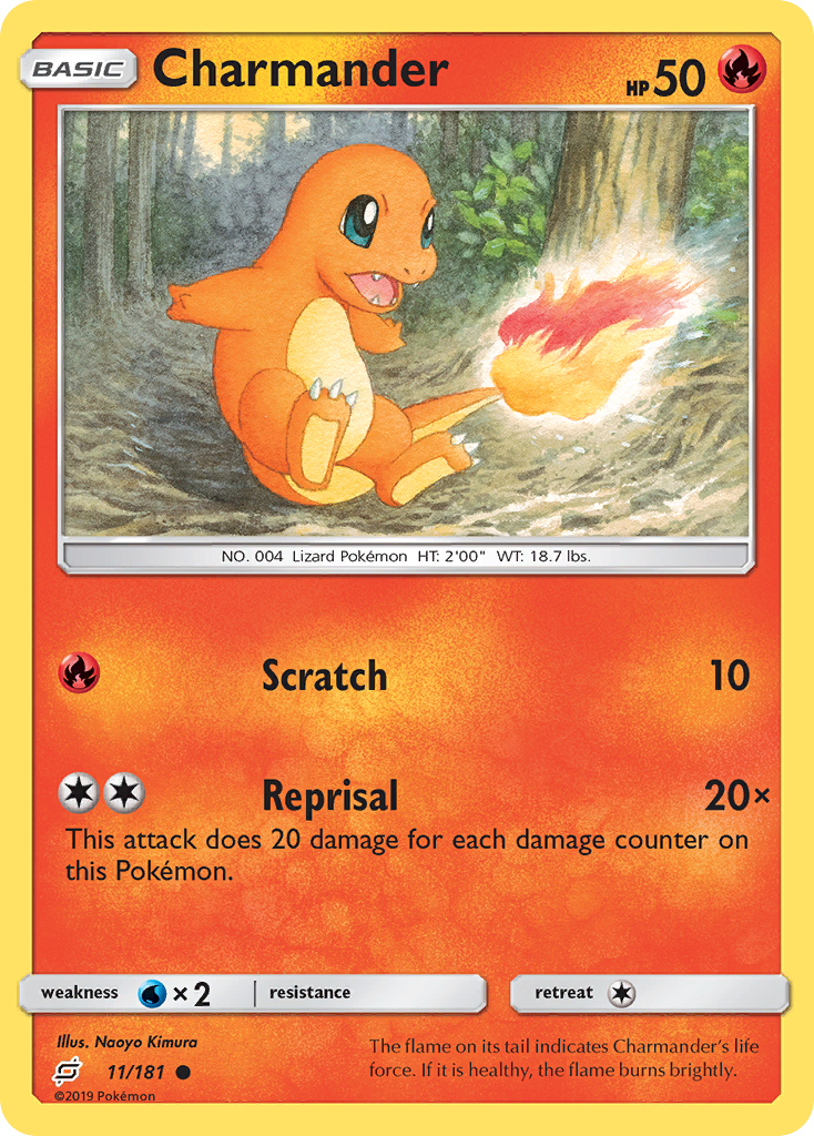 Charmander (11/181) - Team Up (TEU)