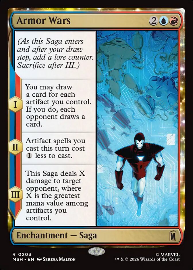 Armor Wars (203) - Marvel Super Heroes (MSH)