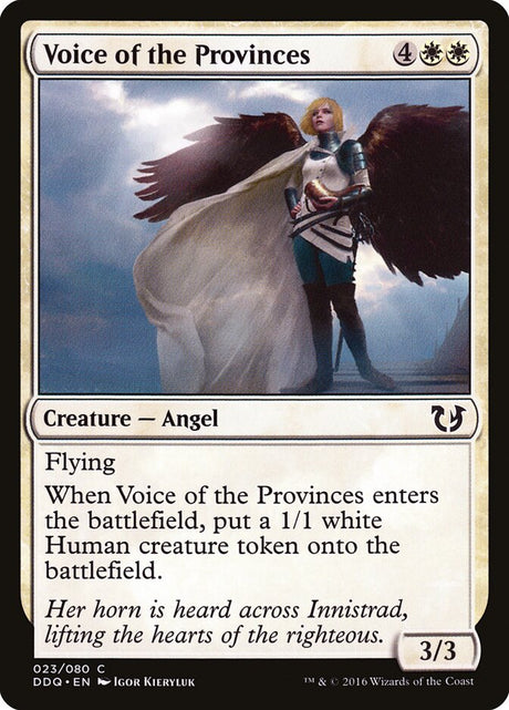 Voice of the Provinces (23) - Duel Decks: Blessed vs. Cursed (DDQ)