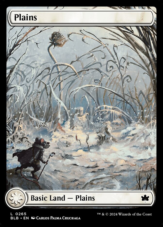 Plains (265) - [Foil, Full Art] Bloomburrow (BLB)
