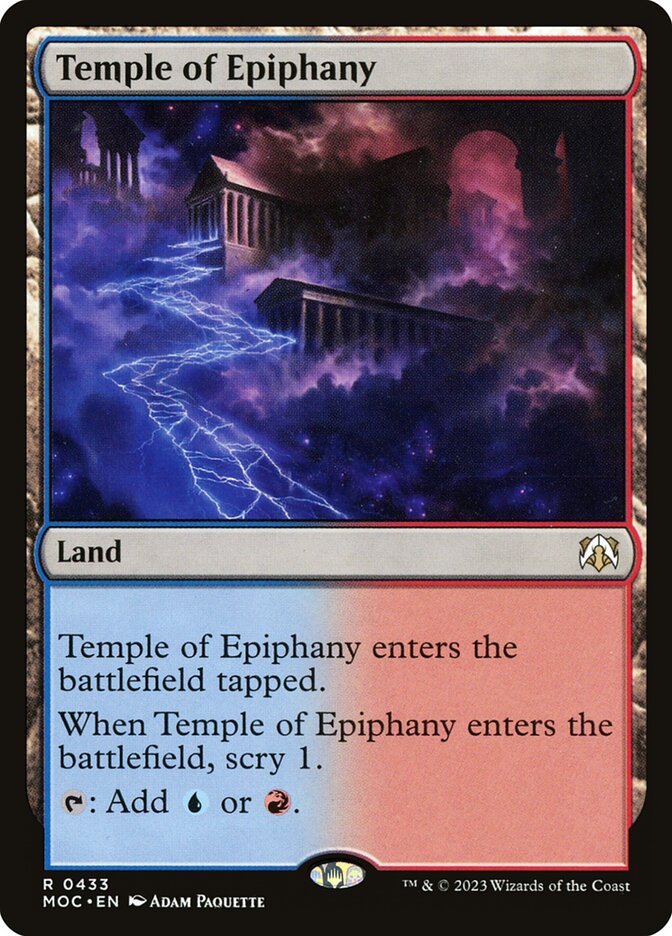 Temple of Epiphany (433) - March of the Machine Commander (MOC)
