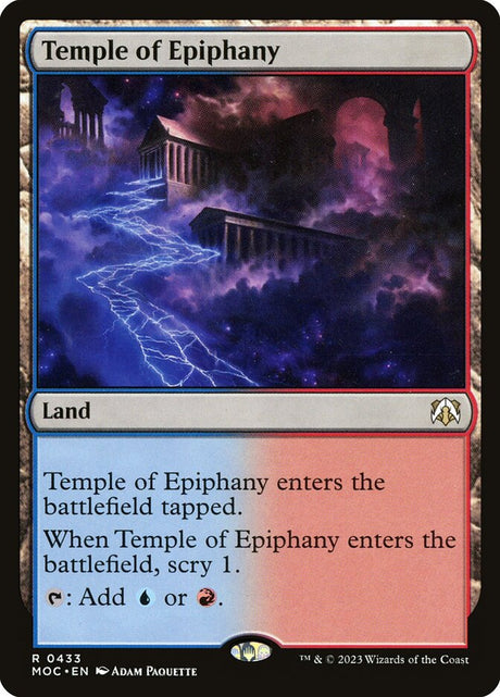 Temple of Epiphany (433) - March of the Machine Commander (MOC)