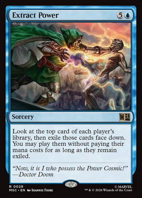 Extract Power (29) - Marvel Super Heroes Commander (MSC)