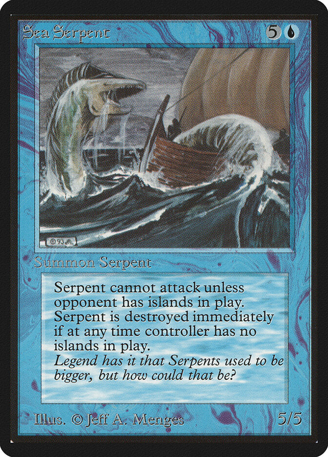 Sea Serpent (77) - Limited Edition Beta (LEB)