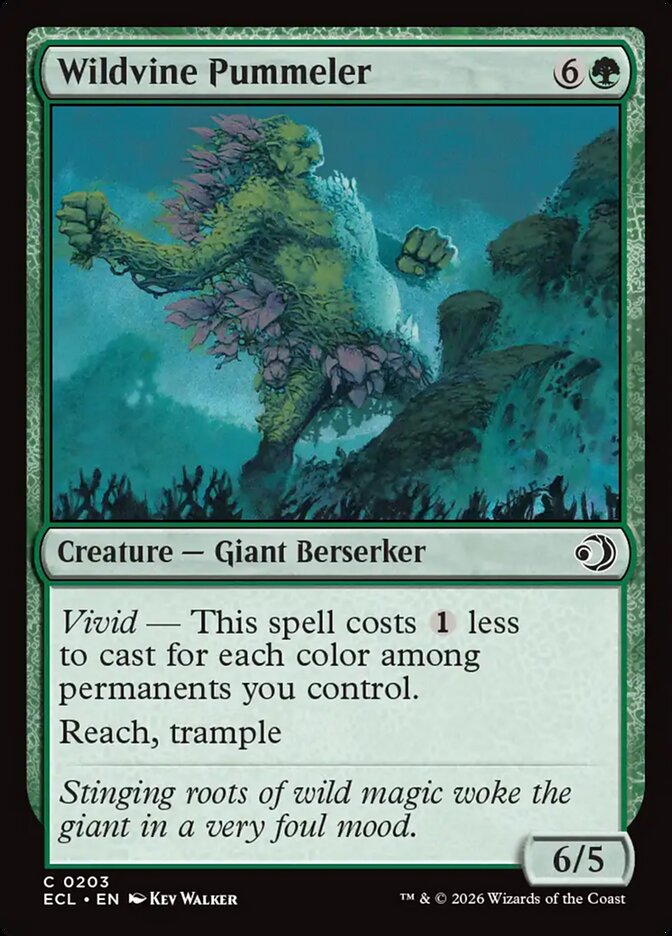 Wildvine Pummeler (203) - Lorwyn Eclipsed (ECL)