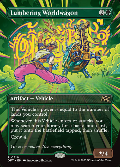 Lumbering Worldwagon (316) - Aetherdrift (DFT)