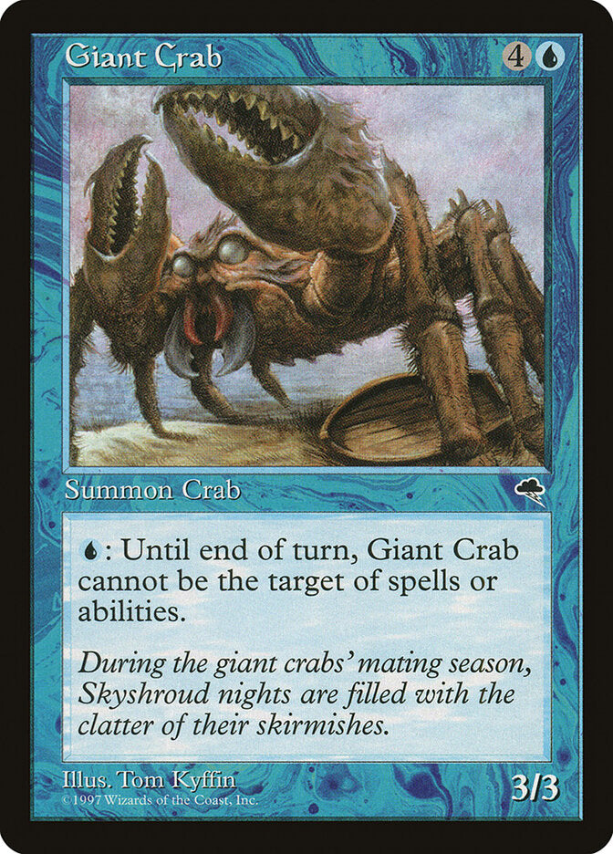 Giant Crab (66) - Tempest (TMP)