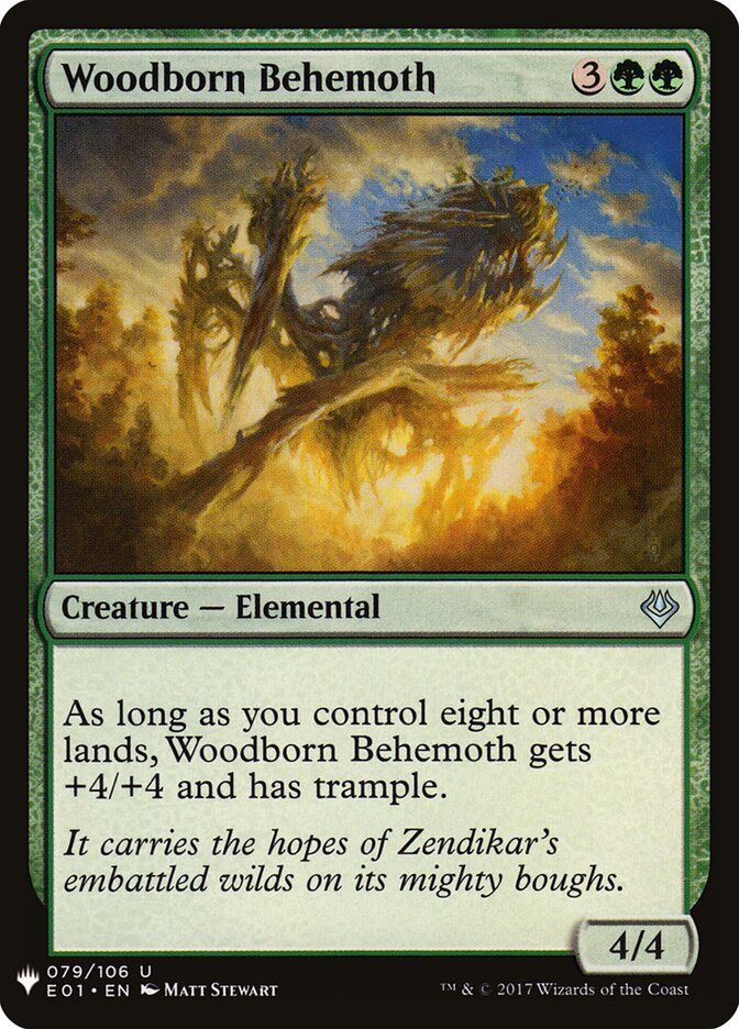 Woodborn Behemoth (E01-79) - The List (PLST)