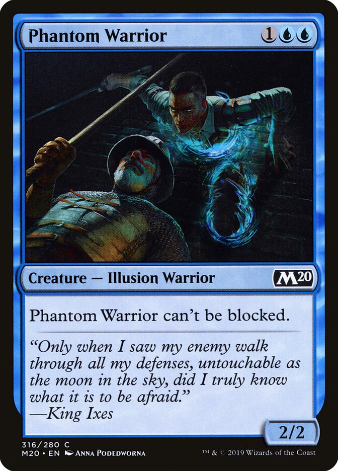 Phantom Warrior (316) - Core Set 2020 (M20)