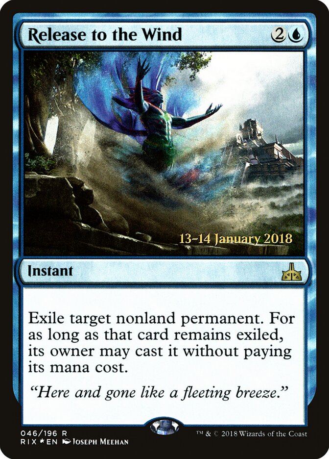 Release to the Wind (46s) - Rivals of Ixalan Promos (PRIX)