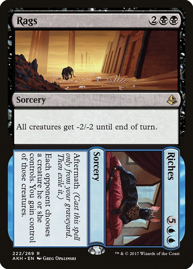Rags // Riches (222) - Amonkhet (AKH)