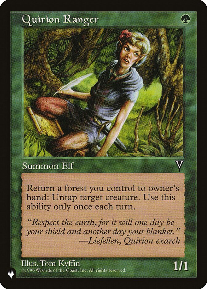 Quirion Ranger (VIS-117) - The List (PLST)