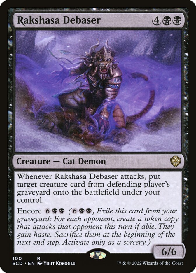 Rakshasa Debaser (100) - Starter Commander Decks (SCD)