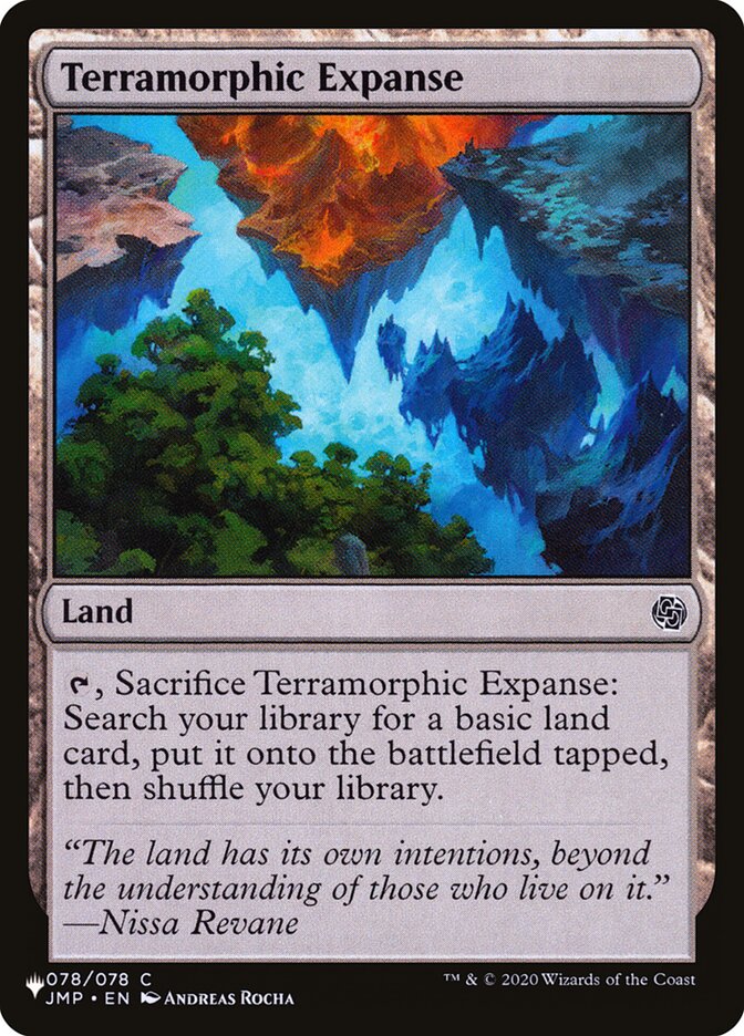Terramorphic Expanse (JMP-78) - The List (PLST)