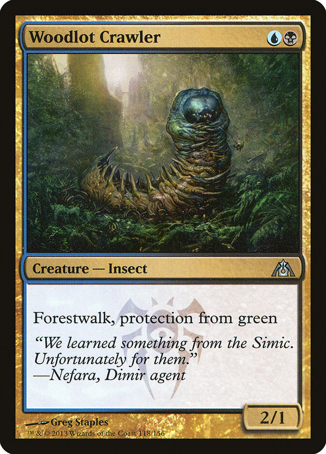 Woodlot Crawler (118) - Dragon's Maze (DGM)