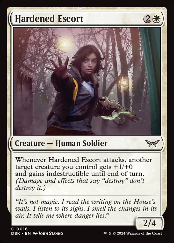 Hardened Escort (16) - Duskmourn: House of Horror (DSK)