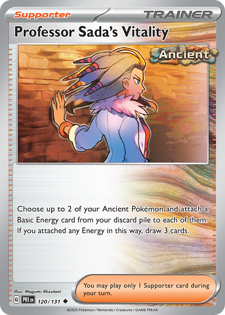 Professor Sada's Vitality (120/131) - Prismatic Evolutions (PRE)